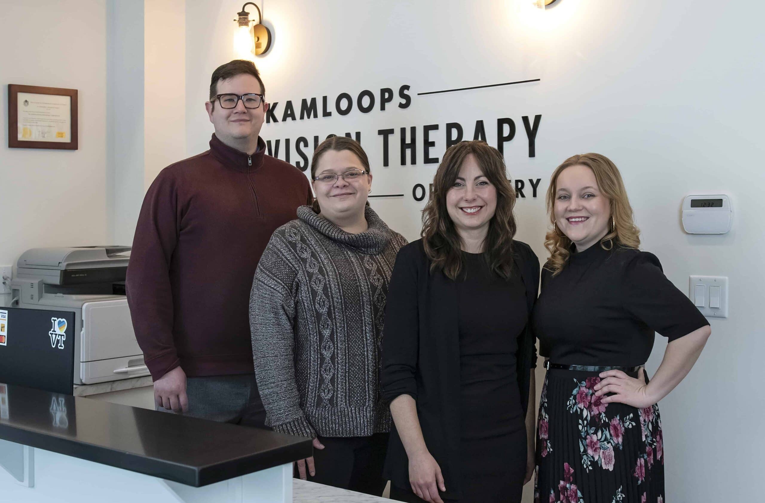 The Kamloops Vision Therapy Optometry Team - January 2024